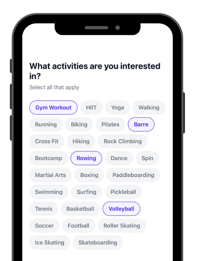 WeFit screenshot 1